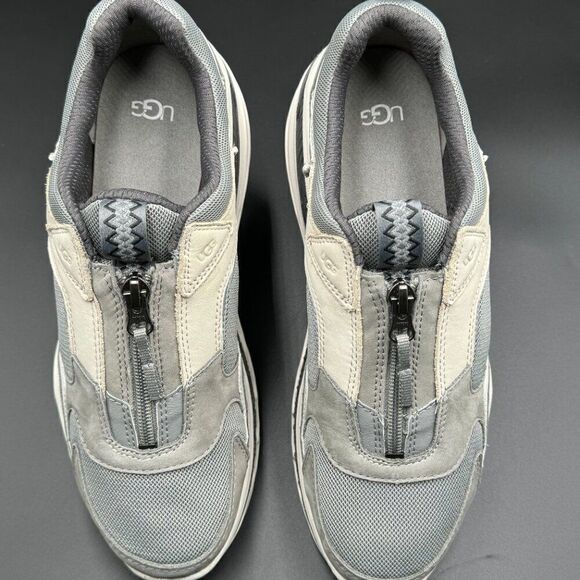 UGG CA805 Zip Mesh 'White Grey' - Picture 9 of 11